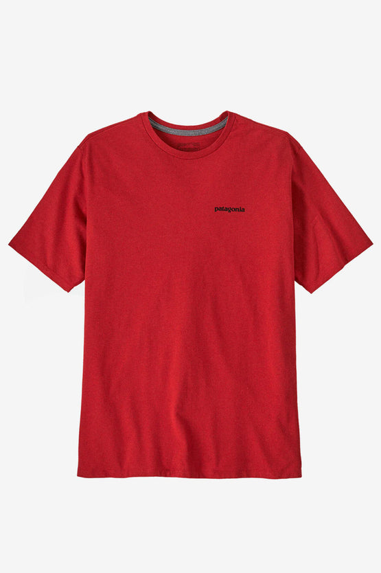 Patagonia P-6 Logo Responsibili Tee - Amanita Red
