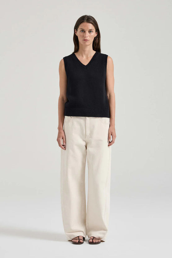 Friends With Frank Ren Top - Black