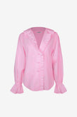 Ruby Sandler Ruffle Shirt - Pink