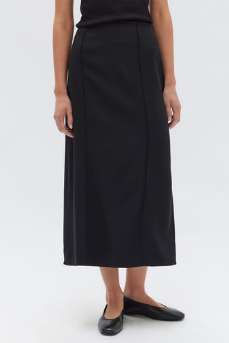 Assembly Sabine Crepe Skirt - Black