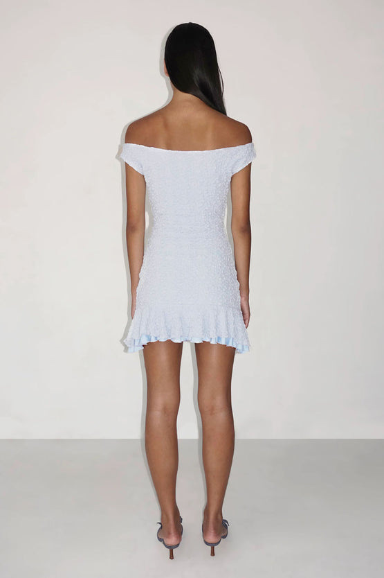 Ownley Samara Mini Dress - Baby Blue