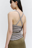 Permanent Vacation Segment Singlet - Stripe