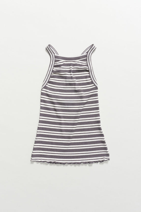 Permanent Vacation Segment Singlet - Stripe