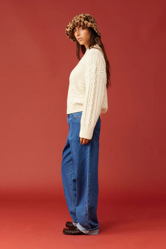 Ruby Somerset Sweater - Ivory