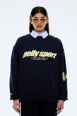 Ena Pelly Sports Sweater - Navy