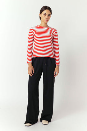 Sylvester Stripey Top - Red White