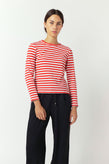 Sylvester Stripey Top - Red White