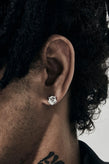 Stolen Girlfriends Club Shield Stud Earrings - Silver