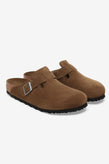 Birkenstock Boston SFB Suede - Dark Tea