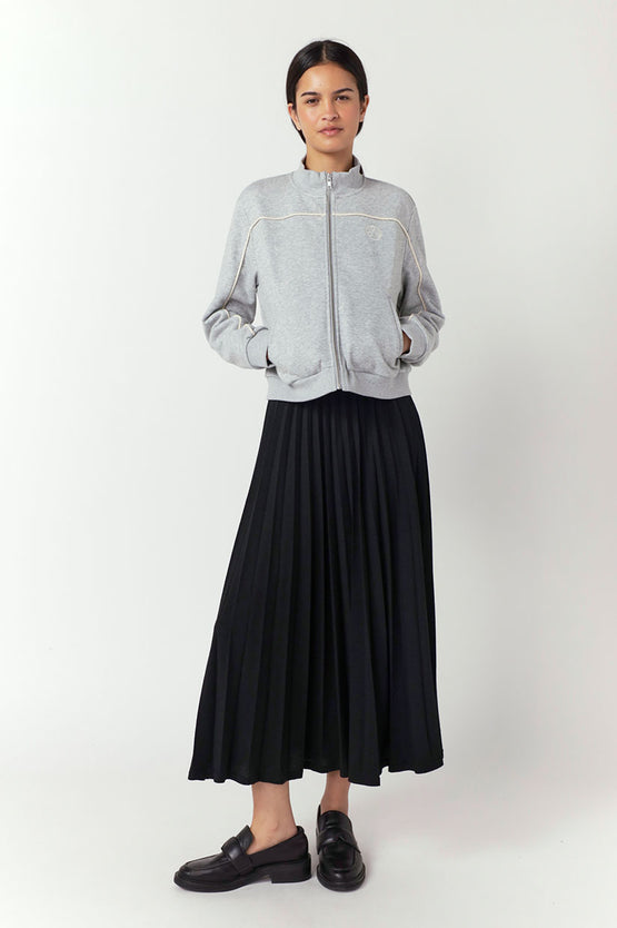 Sylvester Trackie Jacket - Grey Marle