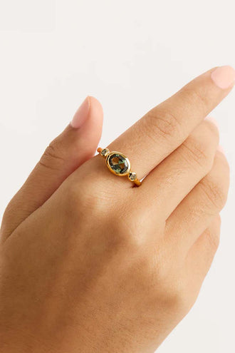 By Charlotte Radiant Soul Ring - Tourmaline