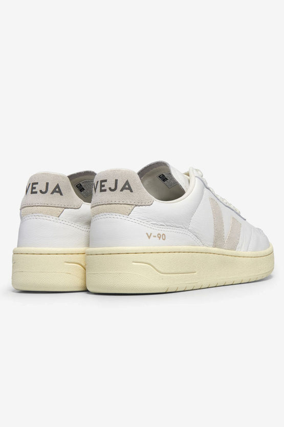Veja V-90 OT Leather - White Natural