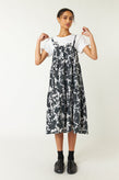 Sylvester Wild Rose Skirt Dress - Black