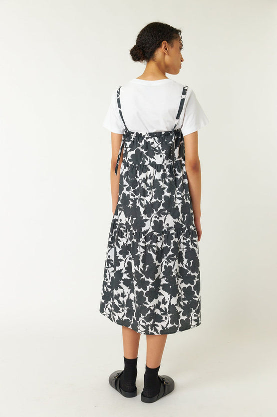 Sylvester Wild Rose Skirt Dress - Black