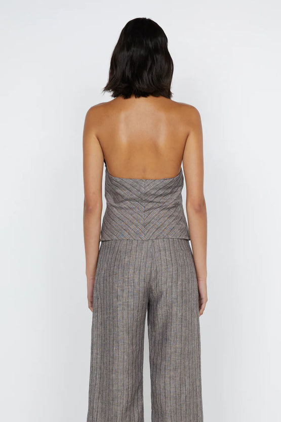Bec & Bridge Zuri Halter Top - Taupe