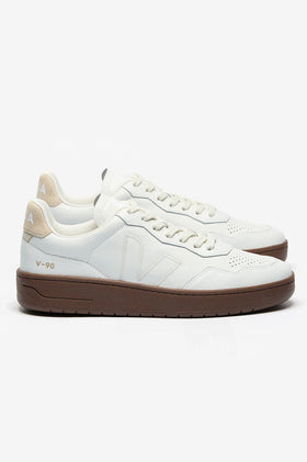 Veja V-90 ZZ - White Pierre Almond