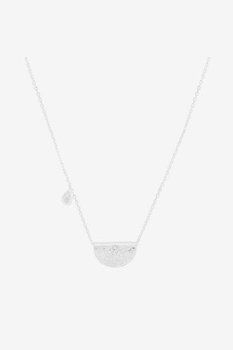 By Charlotte Love Deeply Necklace - Silver