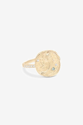 By Charlotte Goddess Of Water Ring - Gold