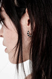 Stolen Girlfriends Club Halo Cluster Earrings - Onyx