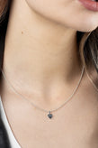 Stolen Girlfriends Club Stolen Heart Necklace - Silver