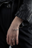 Stolen Girlfriends Club Stolen Script Bracelet - Silver