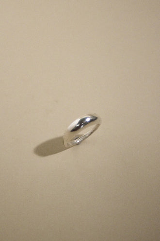 Mars Half Blimp Ring - Silver