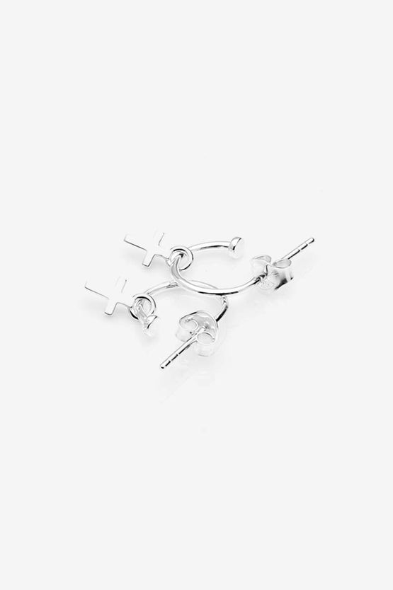 Stolen Girlfriends Club Stolen Cross Anchor Sleeper - Silver