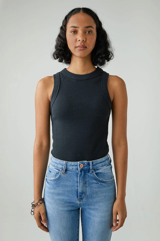 Neuw Jonesy Singlet - Black