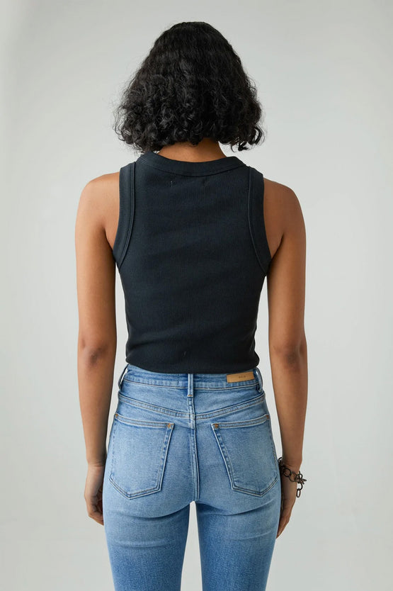 Neuw Jonesy Singlet - Black