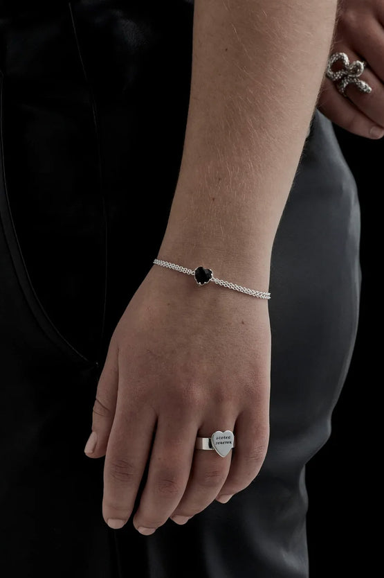 Stolen Girlfriends Club Love Claw Bracelet - Onyx