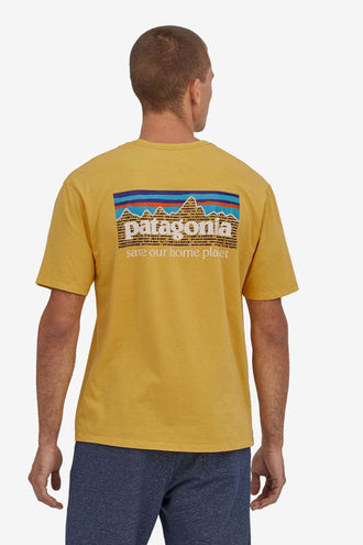 Patagonia P-6 Mission Organic T-Shirt - Surfboard Yellow