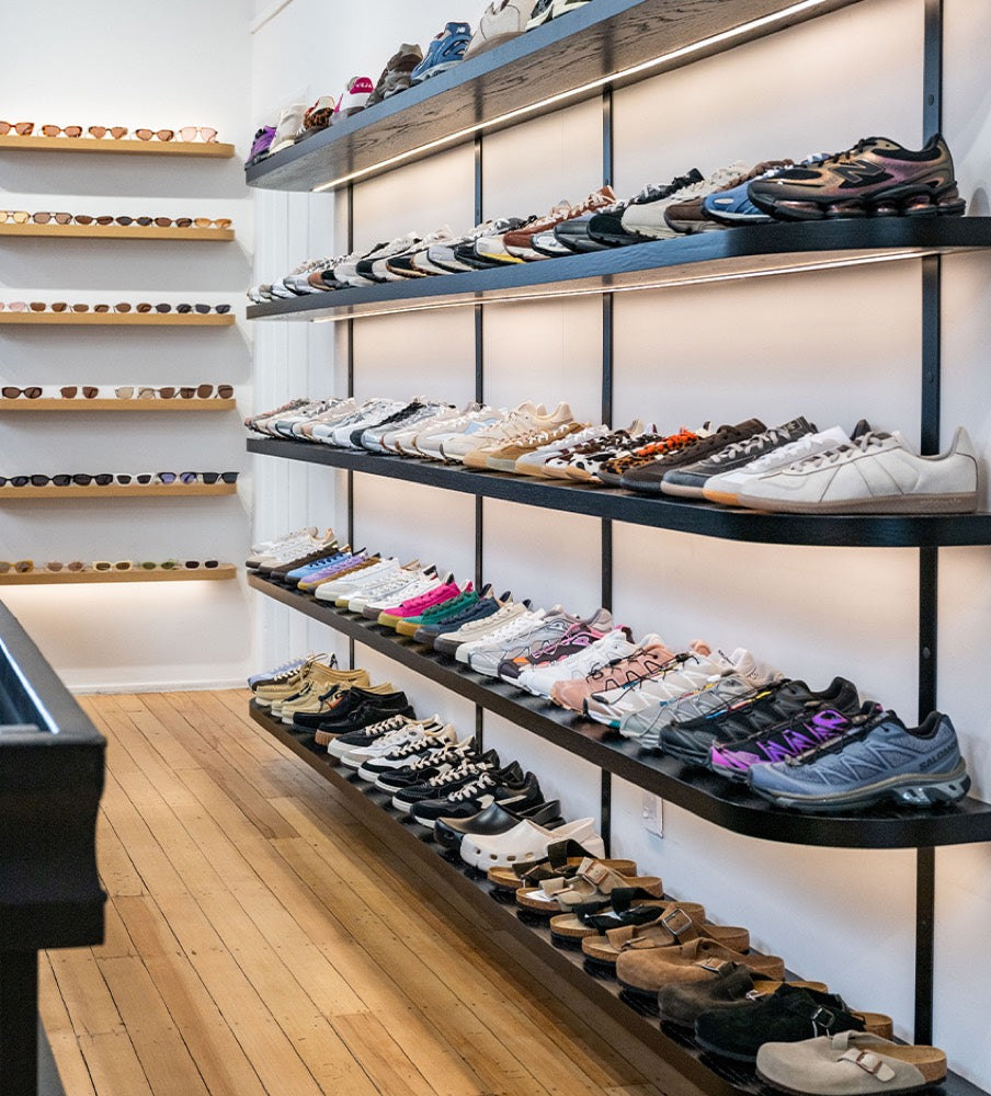 Footwear — sneakers to heels