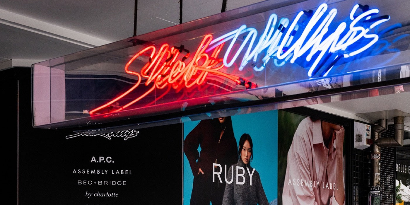 The Slick Willys storefront on George Street