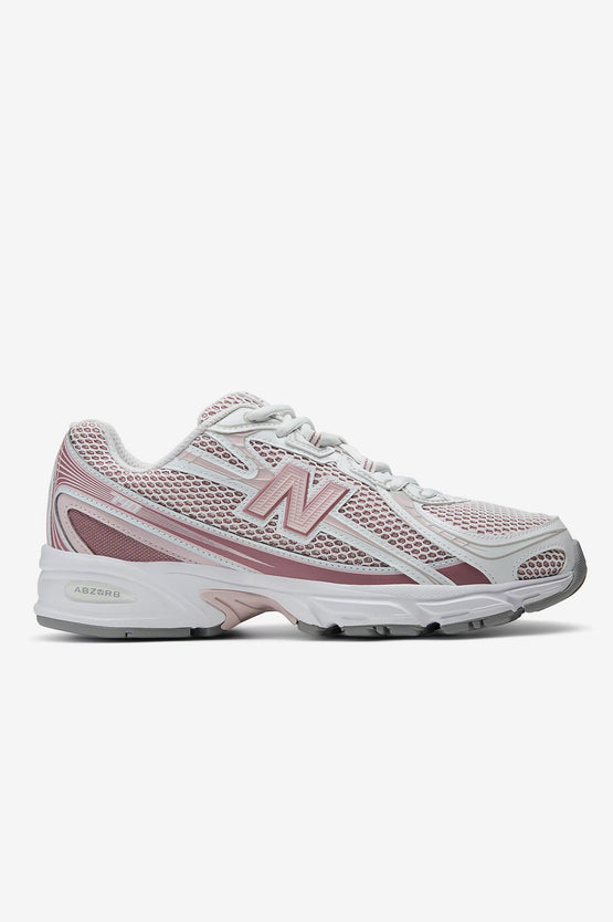 New Balance U74078Z - Rosewood with White
