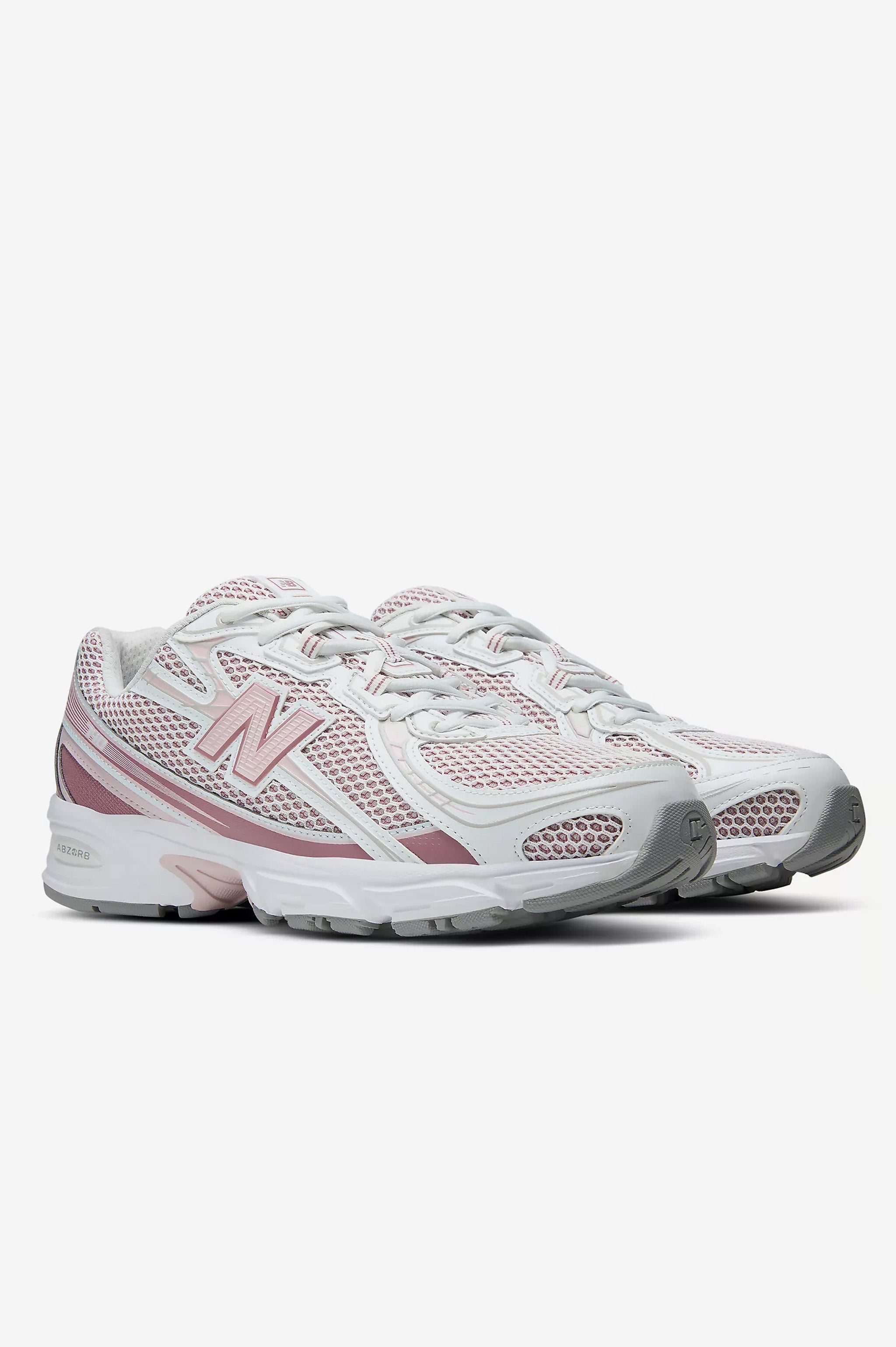 New Balance U74078Z - Rosewood with White