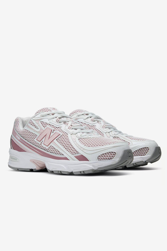 New Balance U74078Z - Rosewood with White