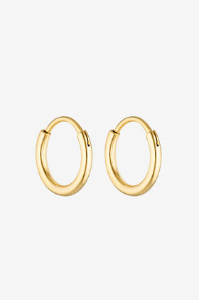 Porter Jewellery 90's Hoops 20MM - Gold