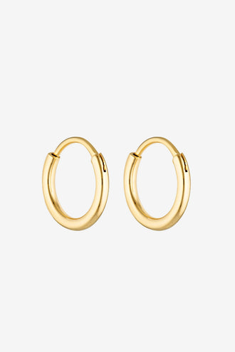 Porter Jewellery 90's Hoops 20MM - Gold