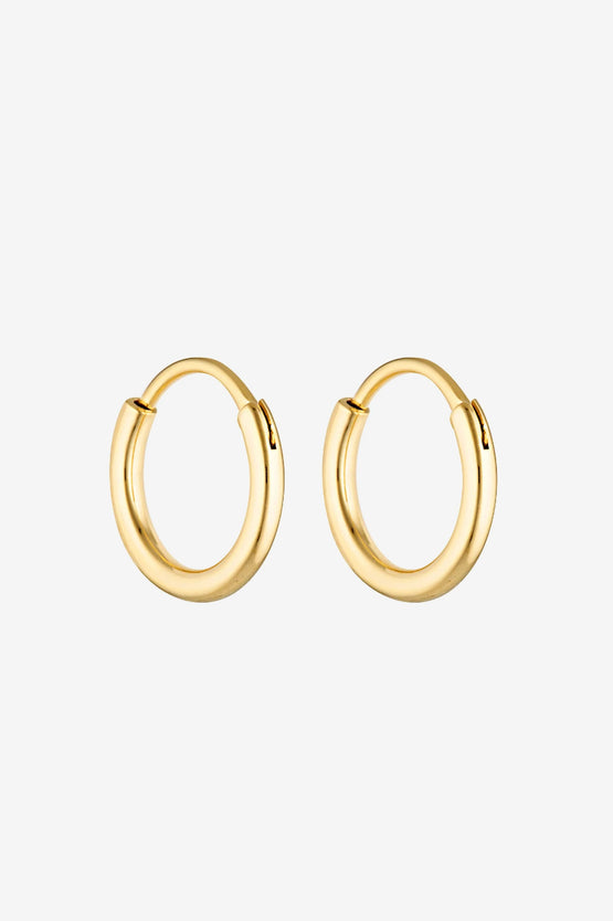 Porter Jewellery 90's Hoops 20MM - Gold