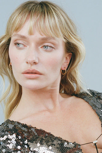 Porter Jewellery 90's Hoops 20MM - Gold
