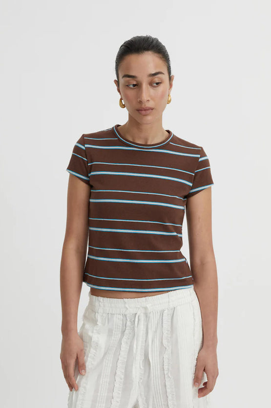 Blanca Aerin Baby Tee - Brown