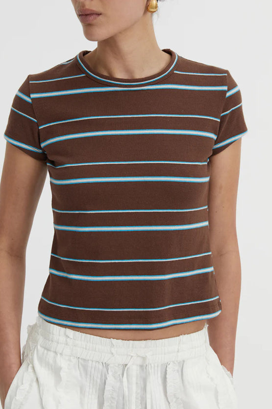 Blanca Aerin Baby Tee - Brown