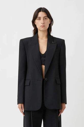 Camilla and Marc Alma Wool Blazer - Black