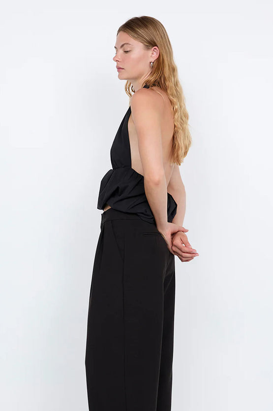 Bec & Bridge Apolline Halter Top - Black