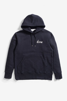 Norse Projects Arne Chain Stitch Hood - Navy