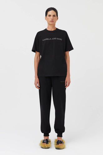 Camilla and Marc Asher Tee - Black/Stone