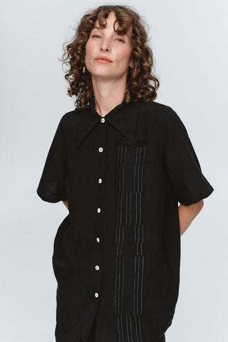 Marle Atticus Shirt - Black