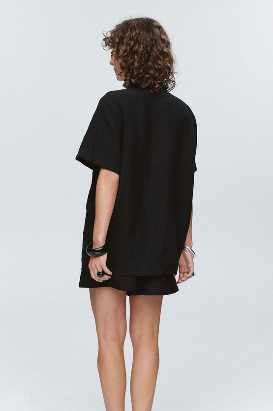 Marle Atticus Shirt - Black