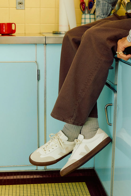 Veja Volley O.T - White Natural Bark