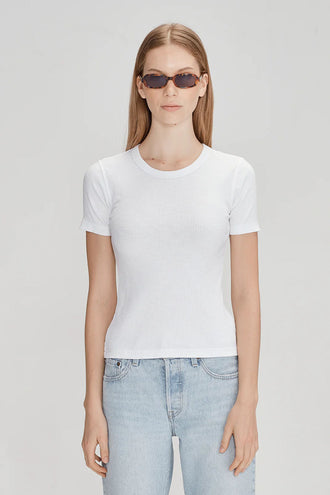 Commoners Base Rib SS - White